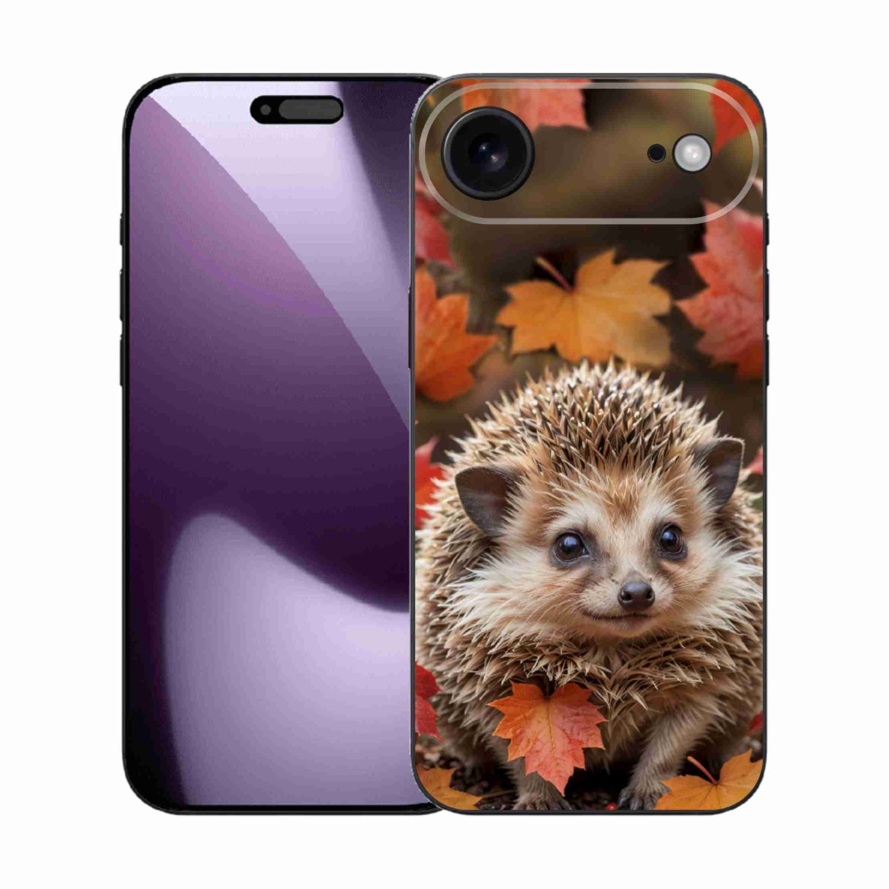 mmCase gél tok az iPhone 17 Air-hez – sün a levelek között