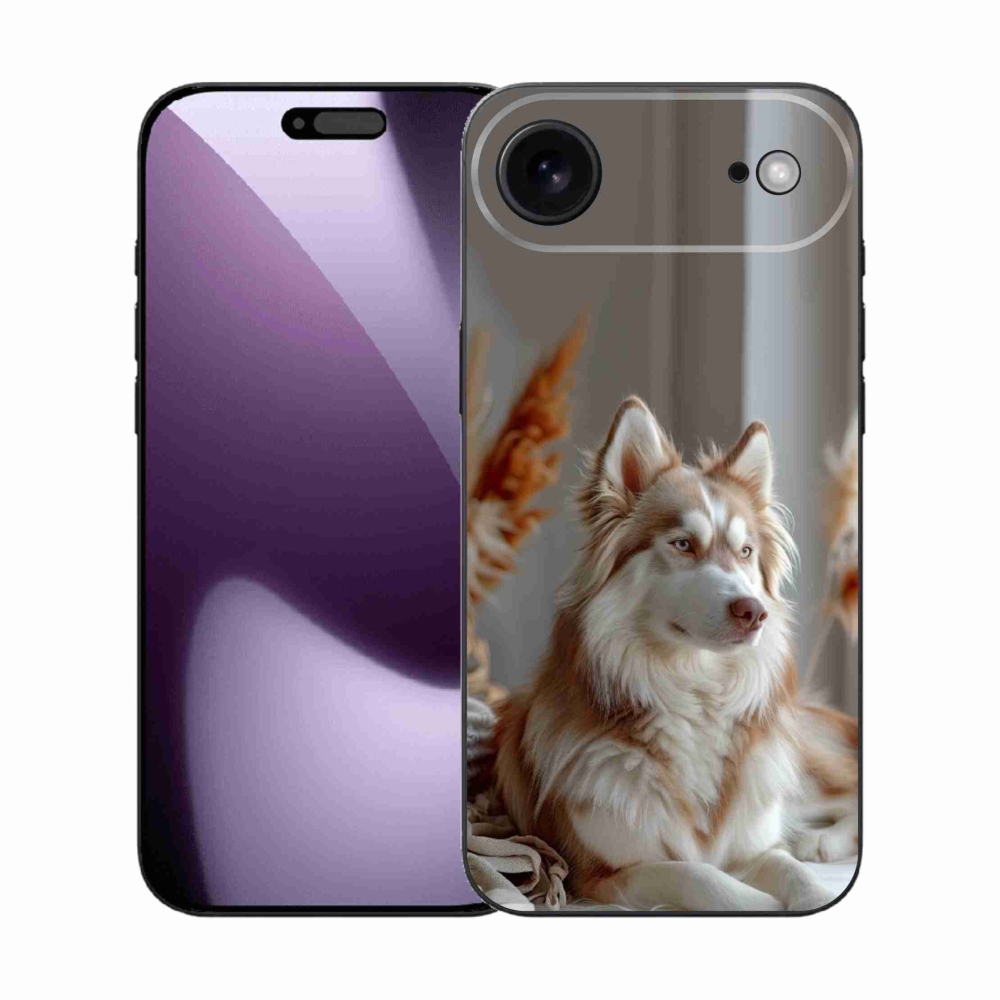 mmCase gél tok az iPhone 17 Air-hez – nyugodt szibériai husky