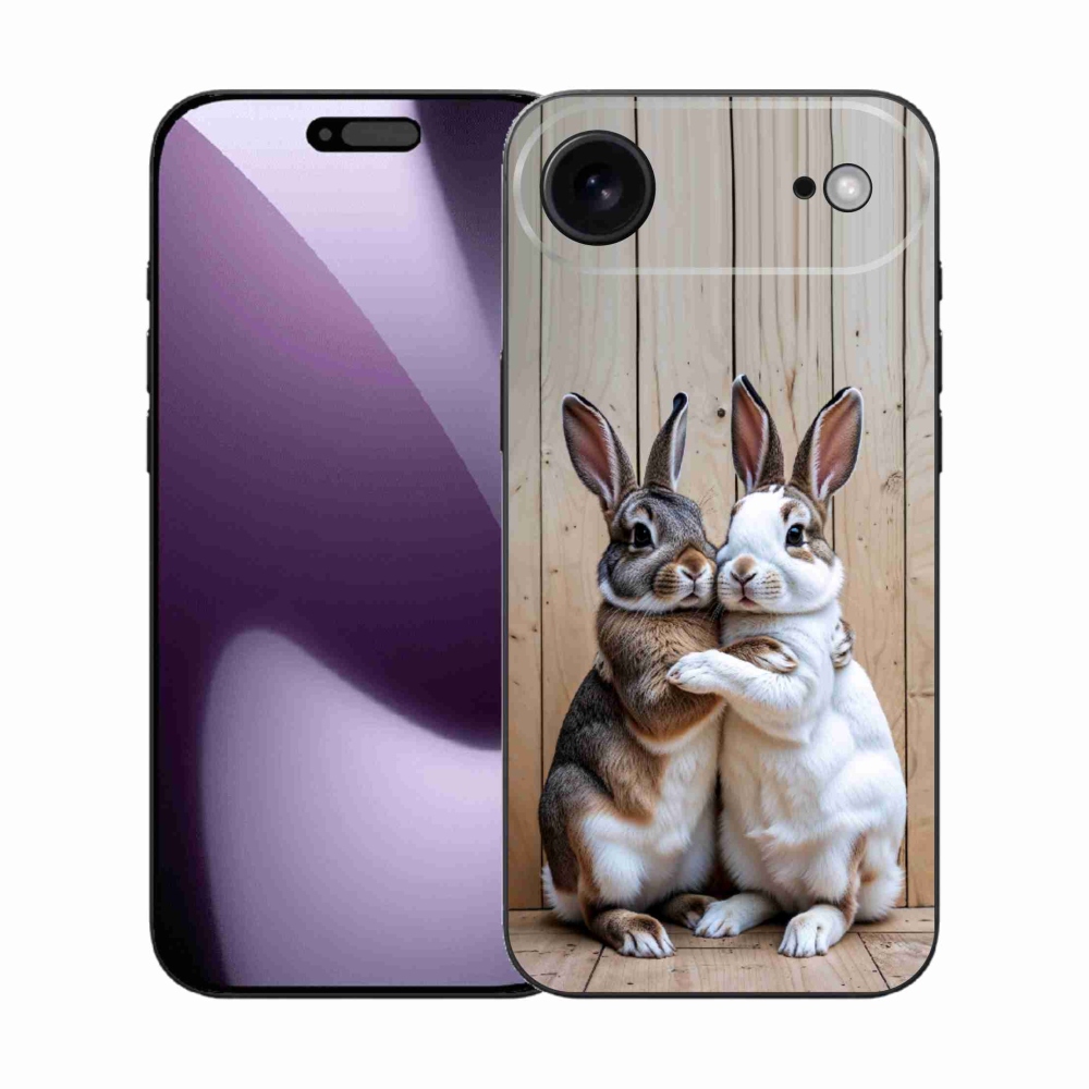 mmCase gél tok az iPhone 17 Air-hez – nyúlpár