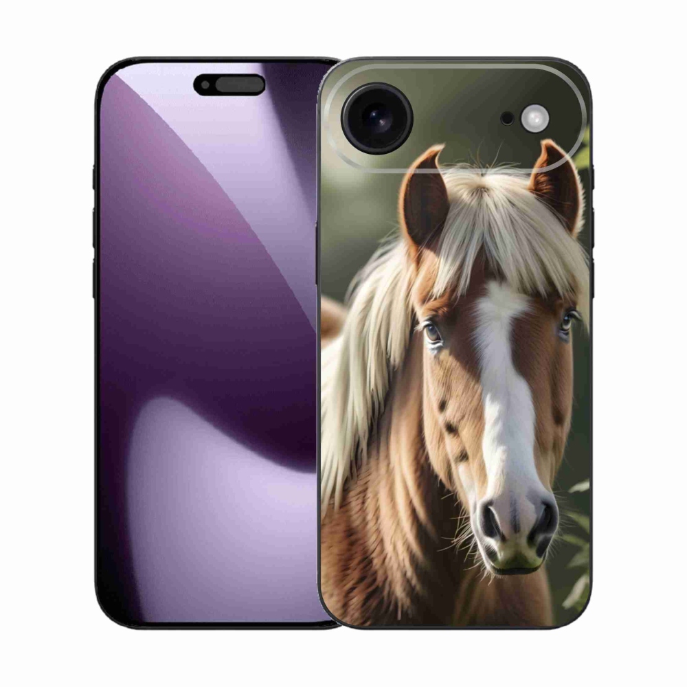 mmCase gél tok az iPhone 17 Air-hez – világos sörényű ló