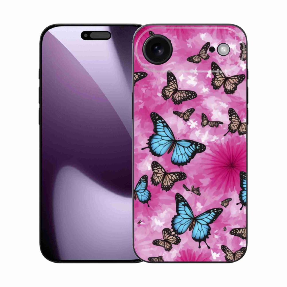 Gél borítás mmCase iPhone 17 Air készülékhez - pillangókert