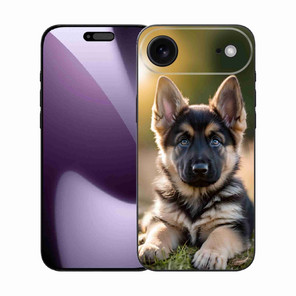 mmCase gél tok az iPhone 17 Air-hez – német juhászkutya a természetben