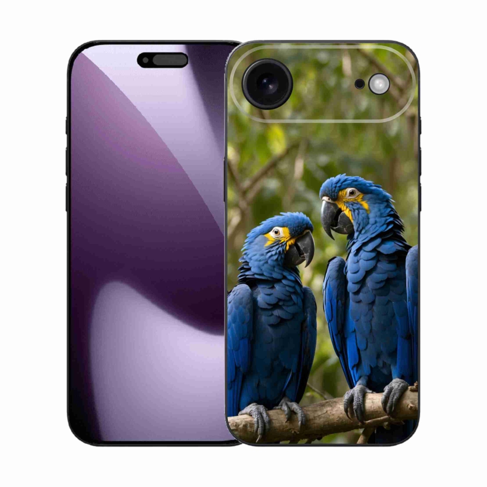 mmCase gél tok az iPhone 17 Air-hez – papagáj-duó