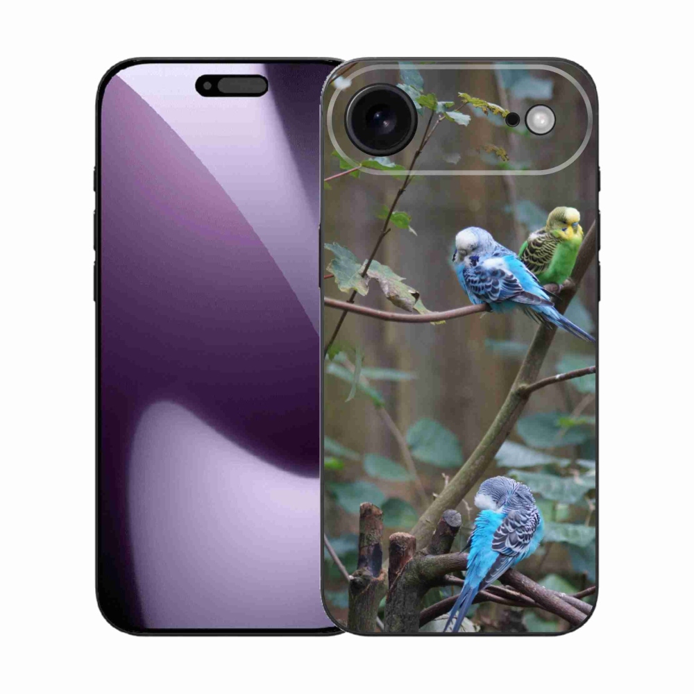 mmCase gél tok az iPhone 17 Air-hez – papagájok egy ágon
