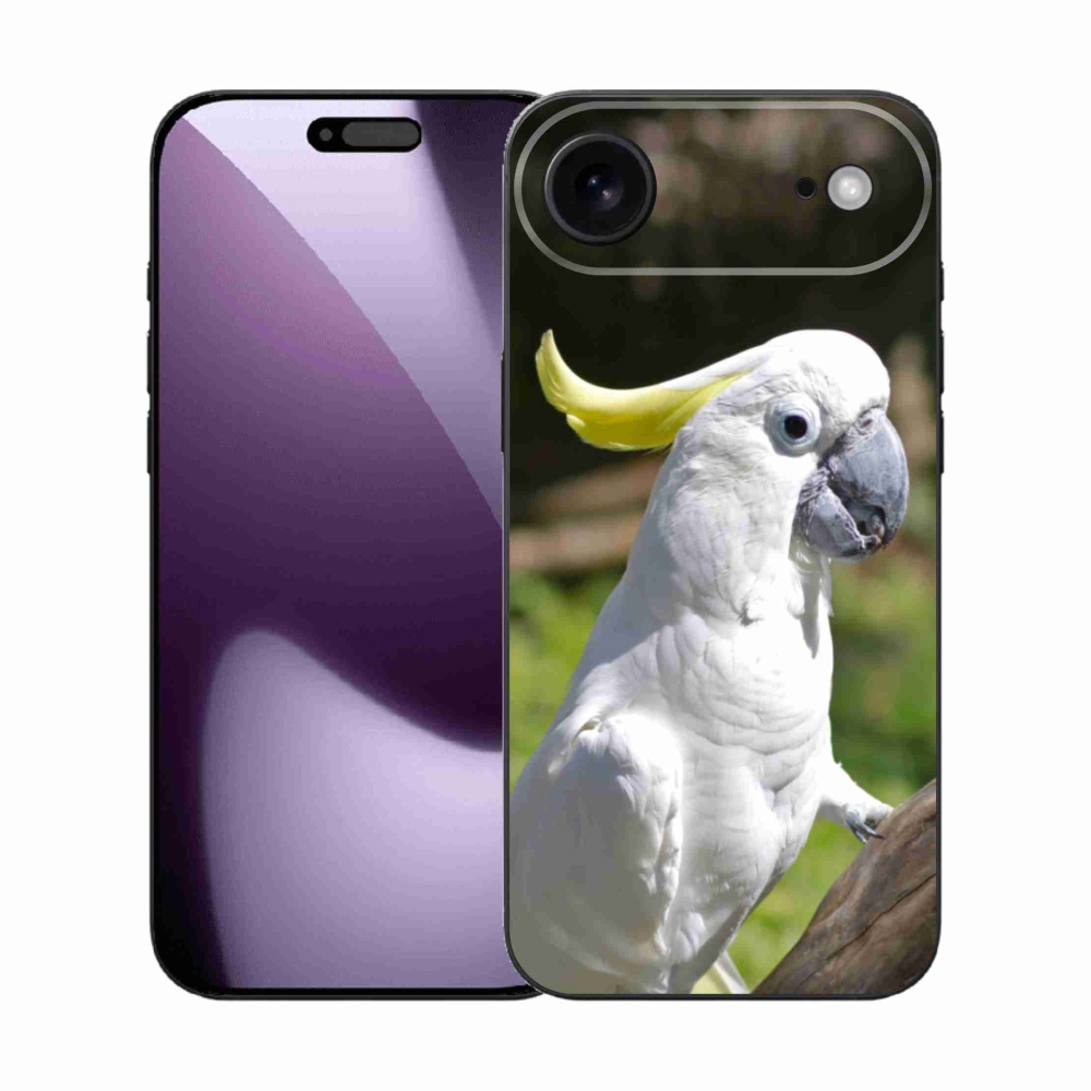 Gél borítás mmCase iPhone 17 Air készülékhez - papagáj kakadu 2