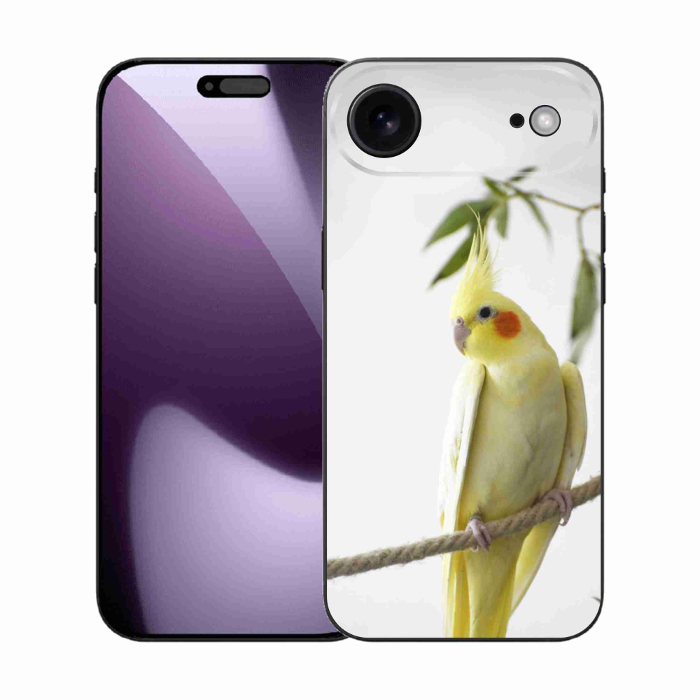 mmCase gél tok az iPhone 17 Air-hez – tollas papagáj