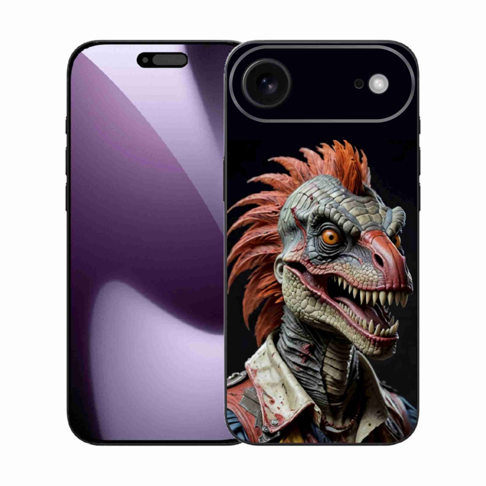 mmCase gél tok az iPhone 17 Air-hez – punk dinoszaurusz
