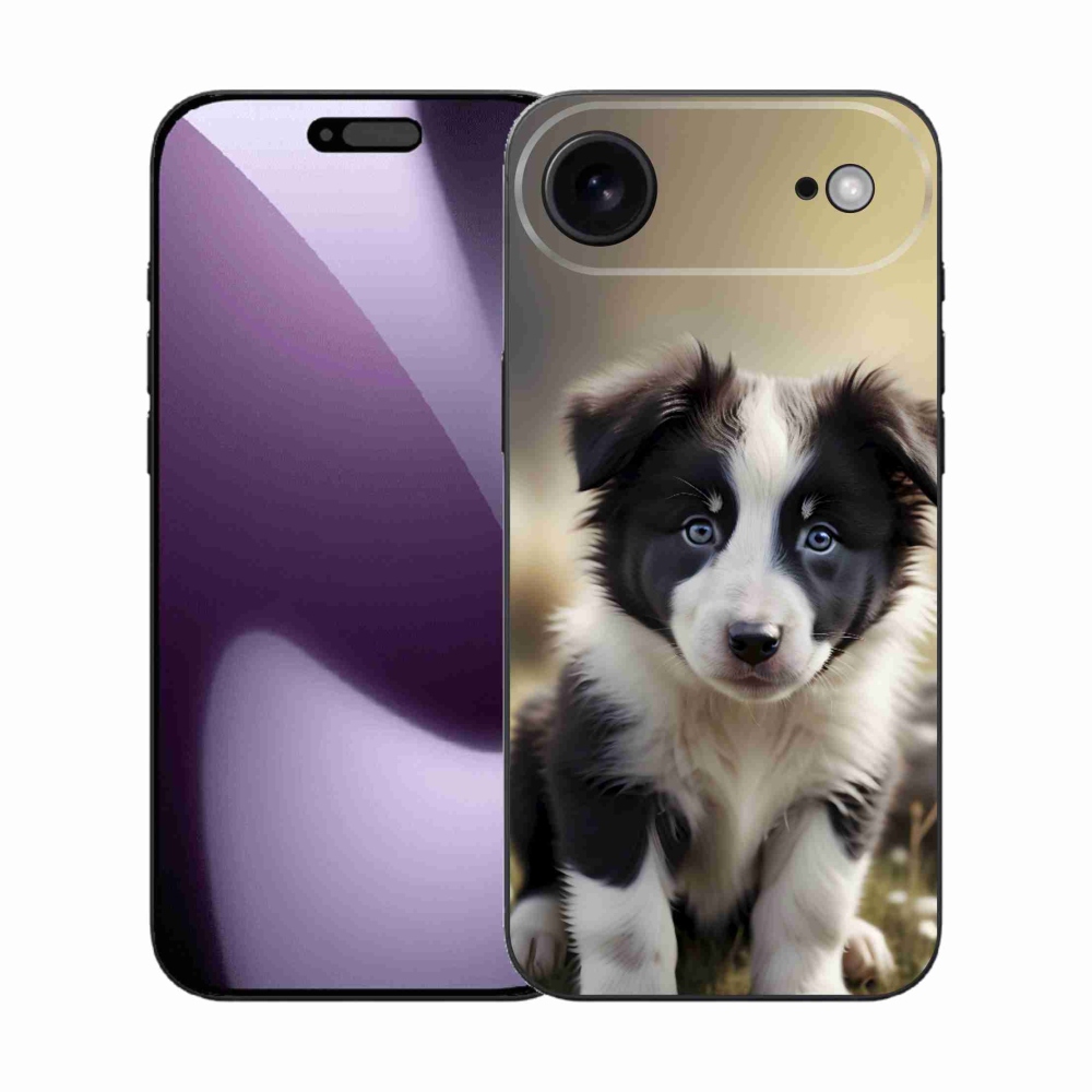 mmCase gél tok az iPhone 17 Air-hez – aranyos border collie