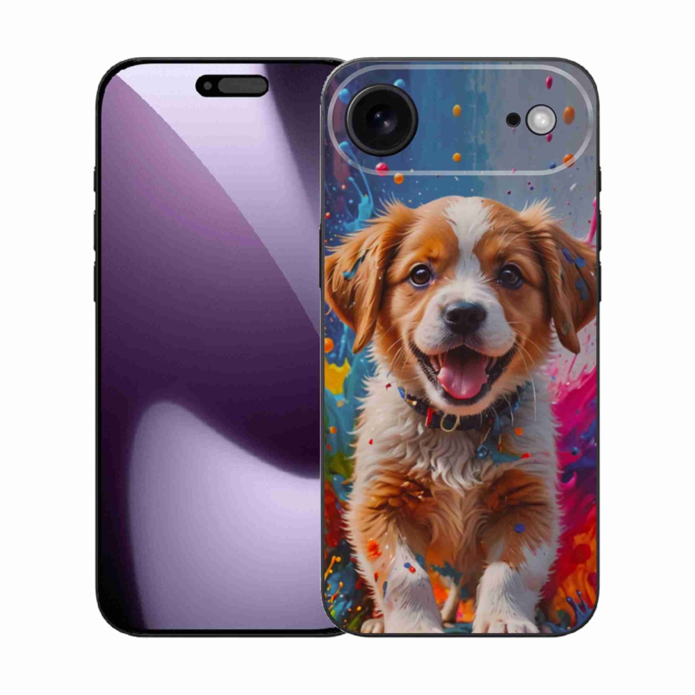 Gél borítás mmCase iPhone 17 Air készülékhez - aranyos kiskutya 3