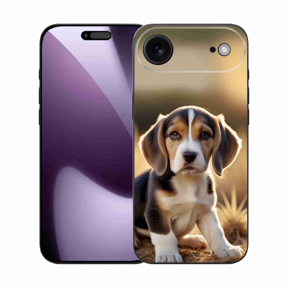 mmCase gél tok az iPhone 17 Air-hez – aranyos beagle