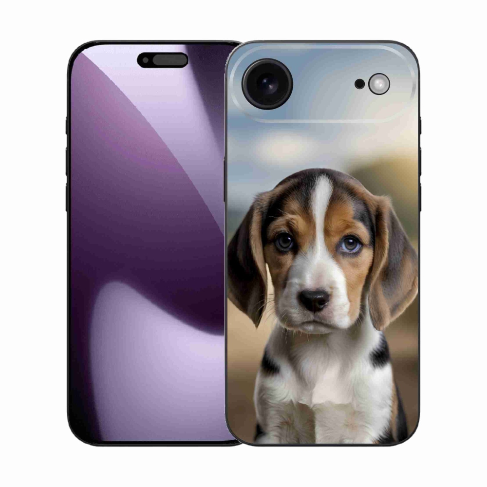 mmCase gél tok az iPhone 17 Air-hez – aranyos beagle
