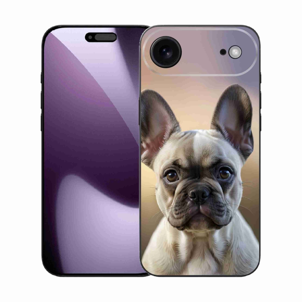 mmCase gél tok az iPhone 17 Air-hez – aranyos francia buldog