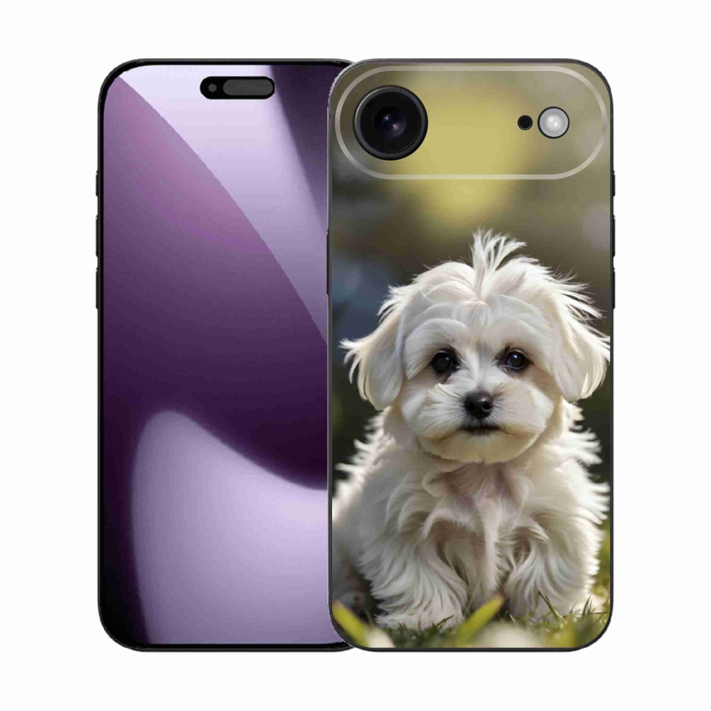 mmCase gél tok az iPhone 17 Air-hez – aranyos máltai kutyus