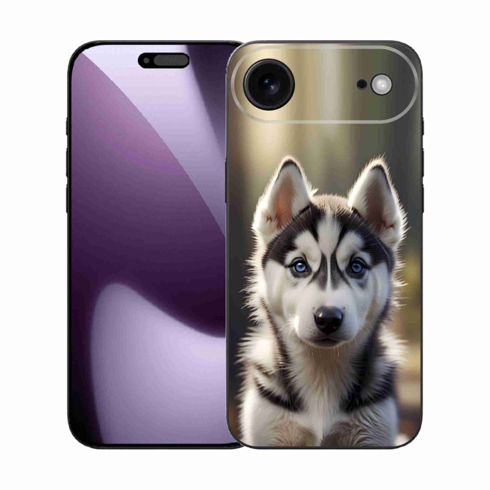 mmCase gél tok az iPhone 17 Air-hez – aranyos szibériai husky
