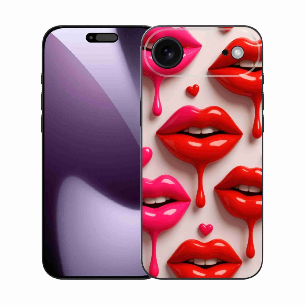 Gél borítás mmCase iPhone 17 Air készülékhez - ajkak 2