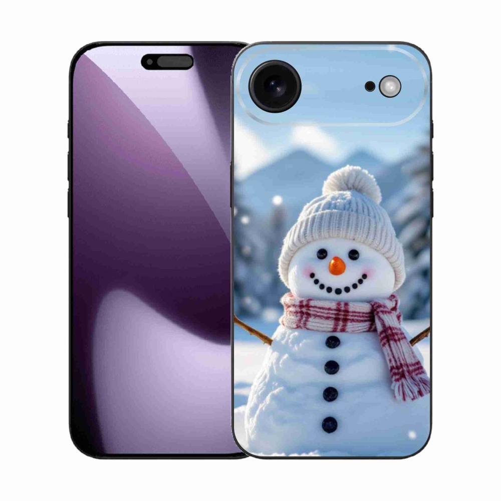 Gél borítás mmCase iPhone 17 Air készülékhez - hóember 3