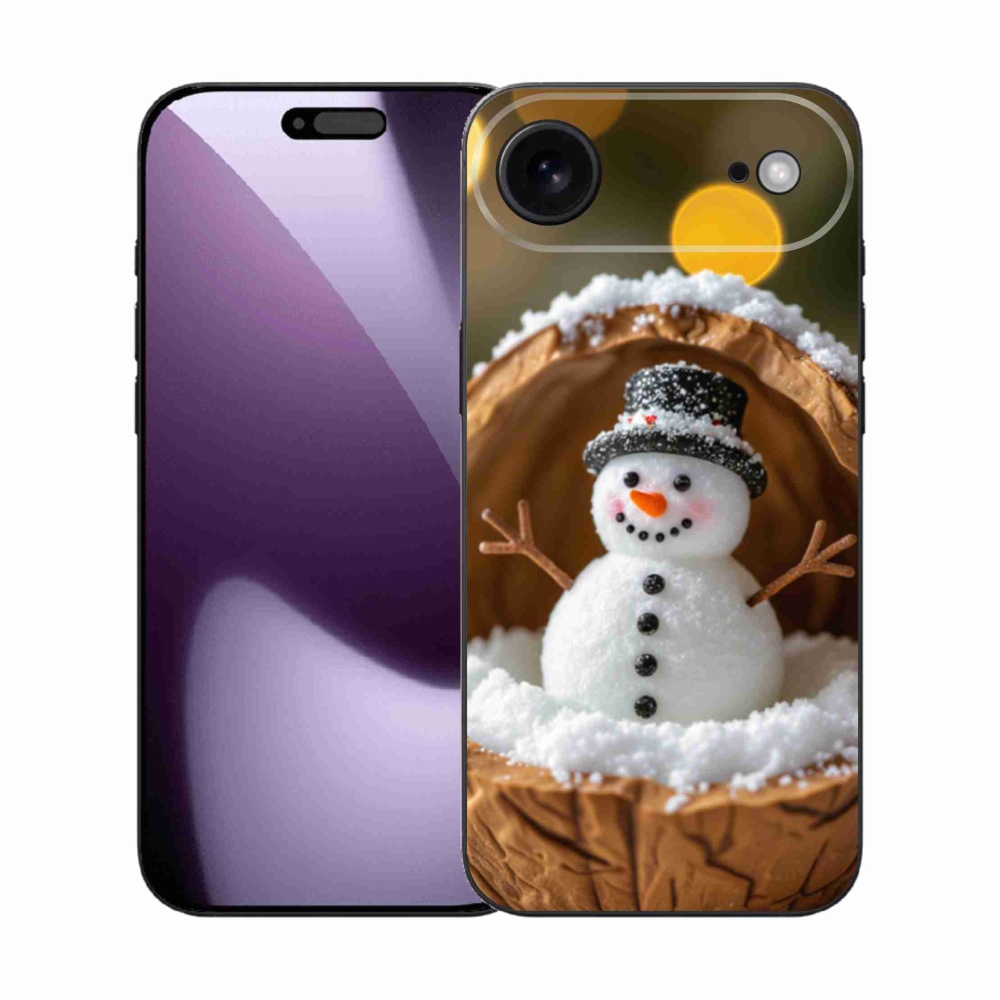 Gél borítás mmCase iPhone 17 Air készülékhez - hóember 4