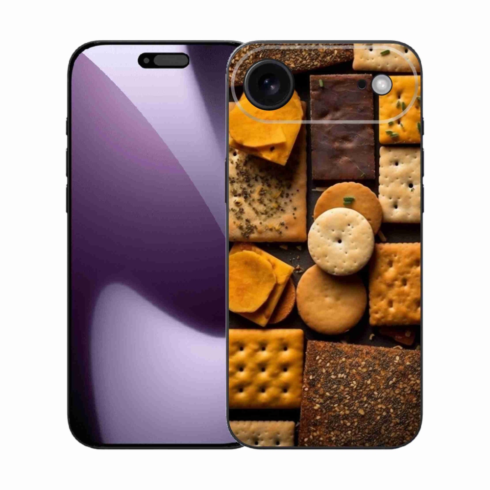 Zselés borítás mmCase iPhone 17 Air készülékhez - kekszek