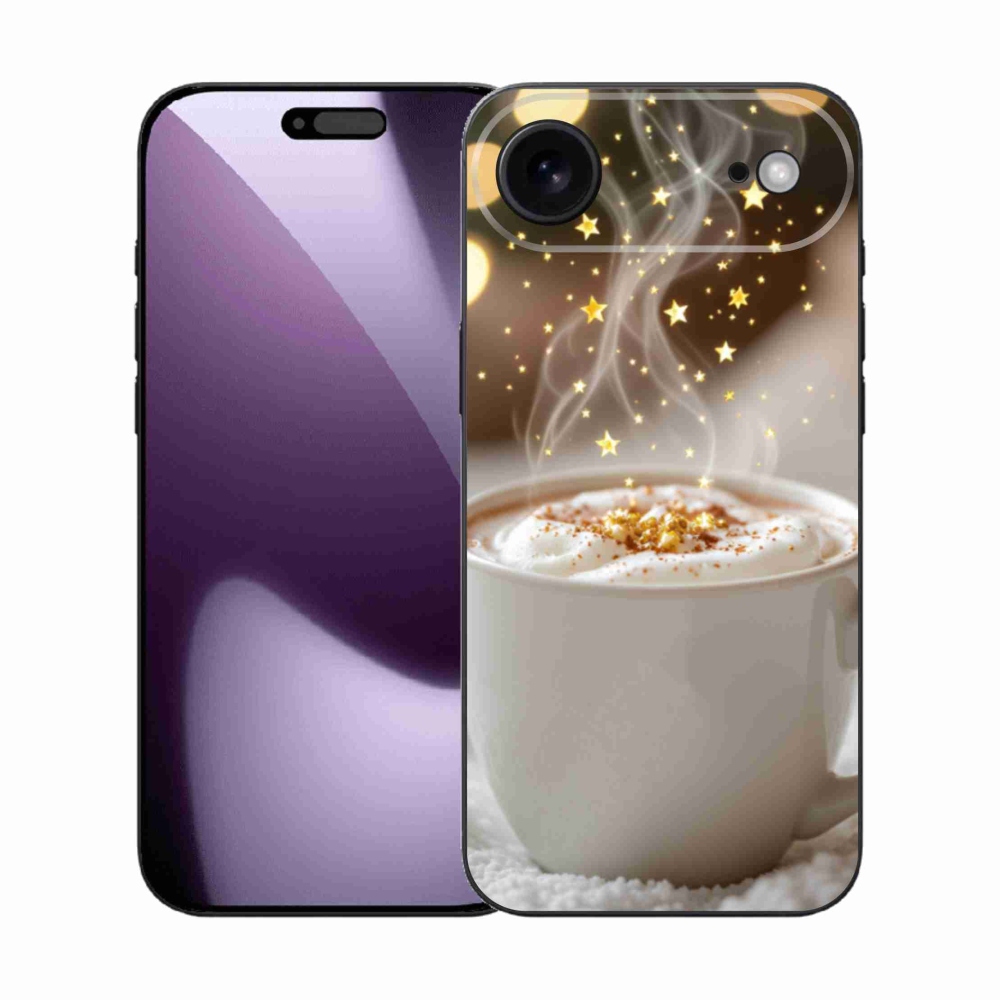 Gél borítás mmCase iPhone 17 Air készülékhez - Karácsonyi forró ital