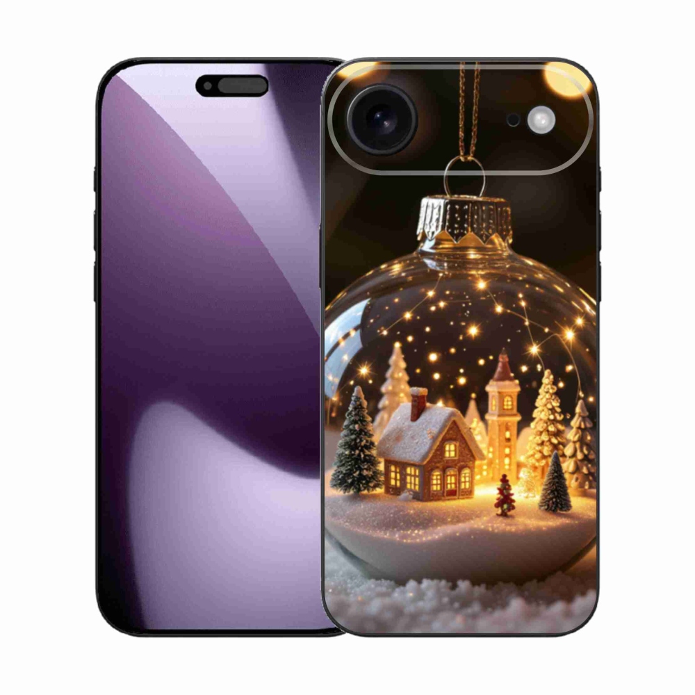 Gél borítás mmCase iPhone 17 Air készülékhez - Karácsonyi gömb 3