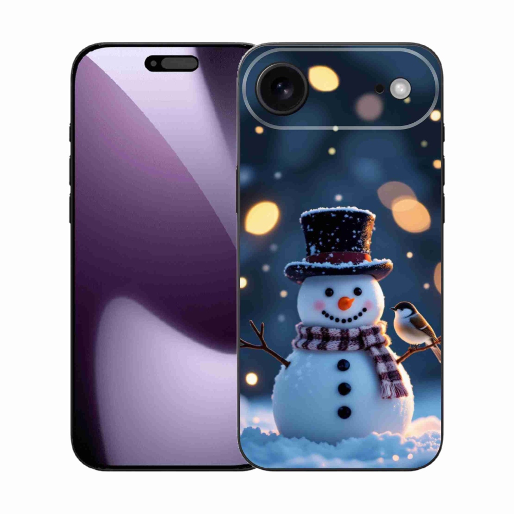 mmCase gél tok az iPhone 17 Air-hez – karácsonyi hóember
