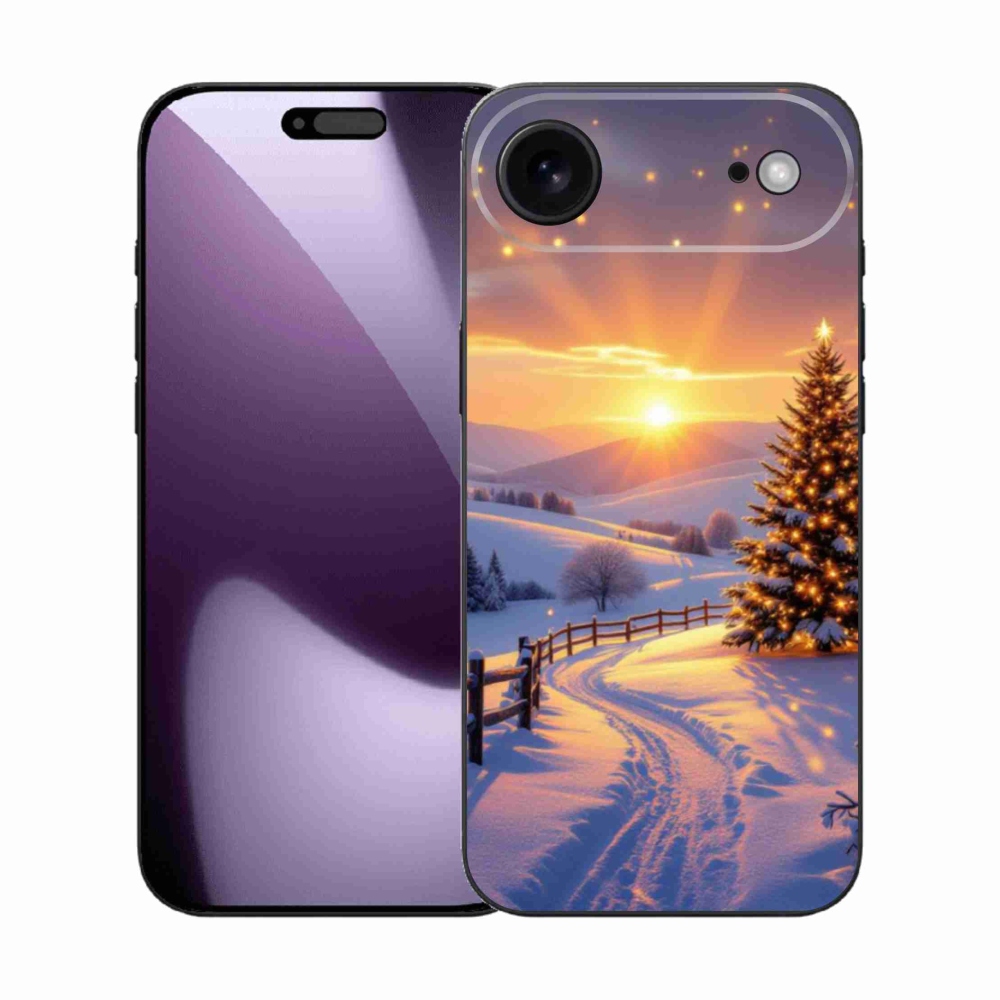 Gél borítás mmCase iPhone 17 Air készülékhez - téli tájkép