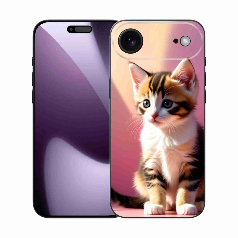 Gél borítás mmCase iPhone 17 Air készülékhez - kíváncsi cica 2