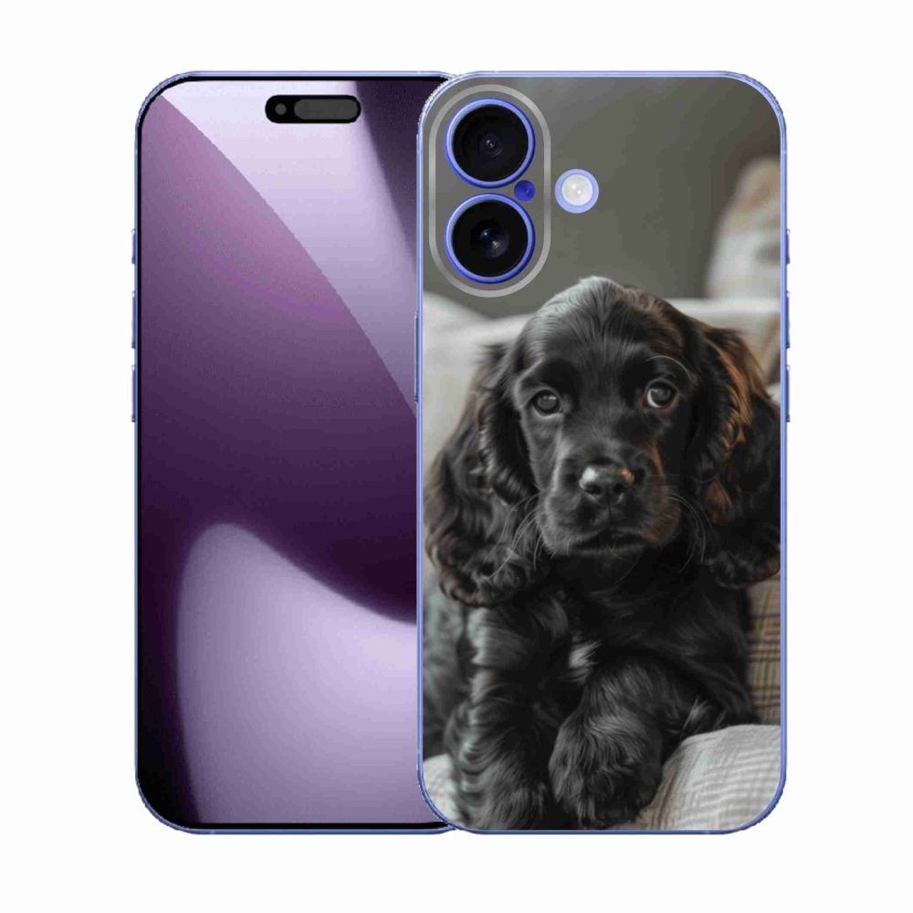 Zselés borítás mmCase iPhone 17 készülékhez - Angol Cocker spániel