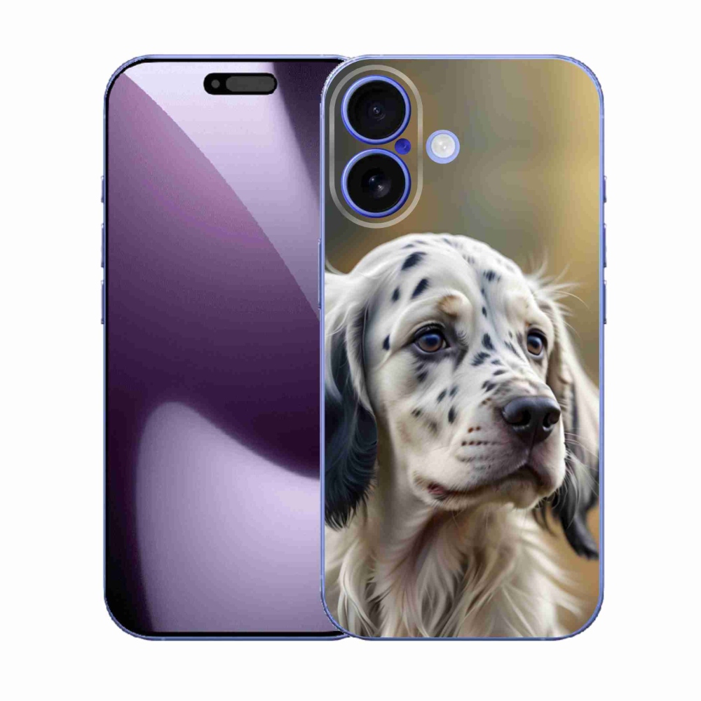 Zselés borítás mmCase iPhone 17 készülékhez - English Setter