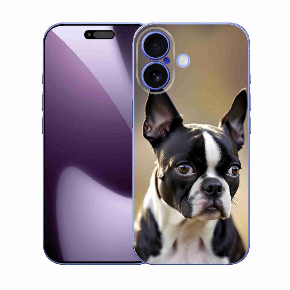 mmCase gél tok az iPhone 17-hez – bostoni terrier