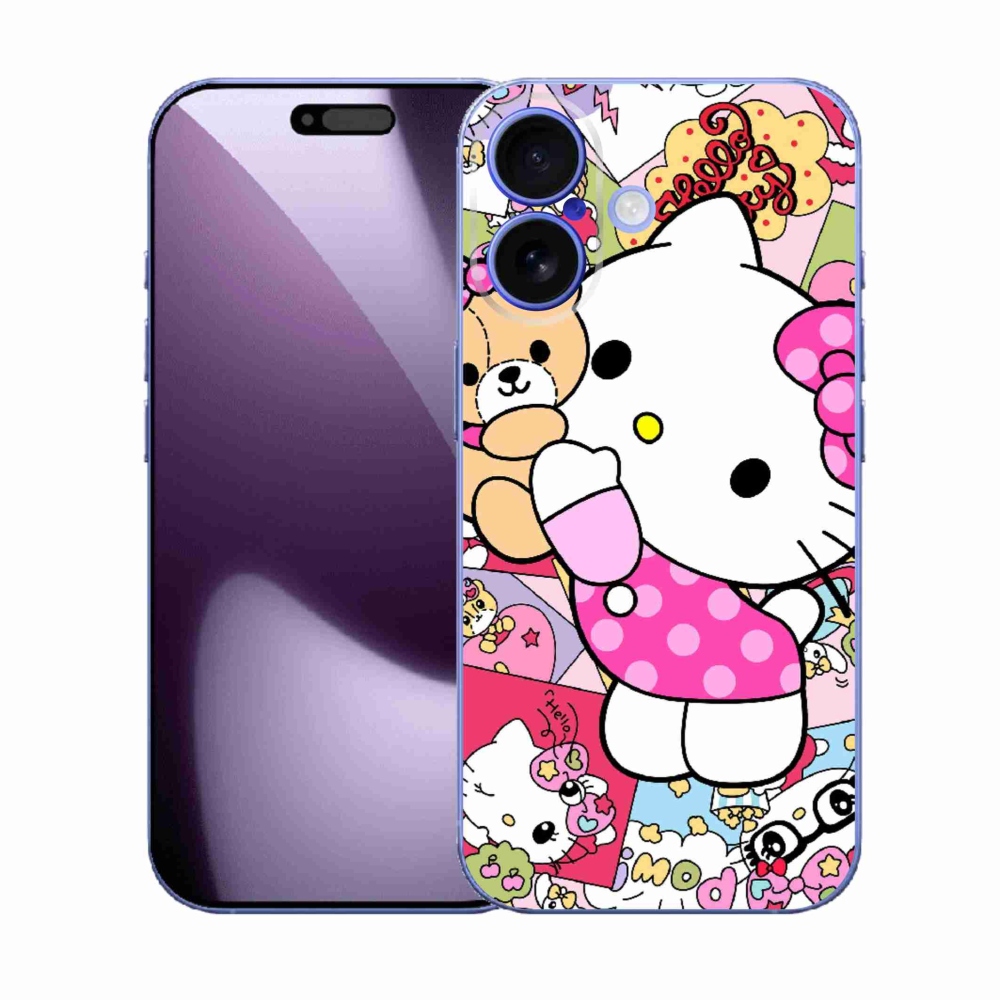 mmCase gél tok az iPhone 17-hez – aranyos cica