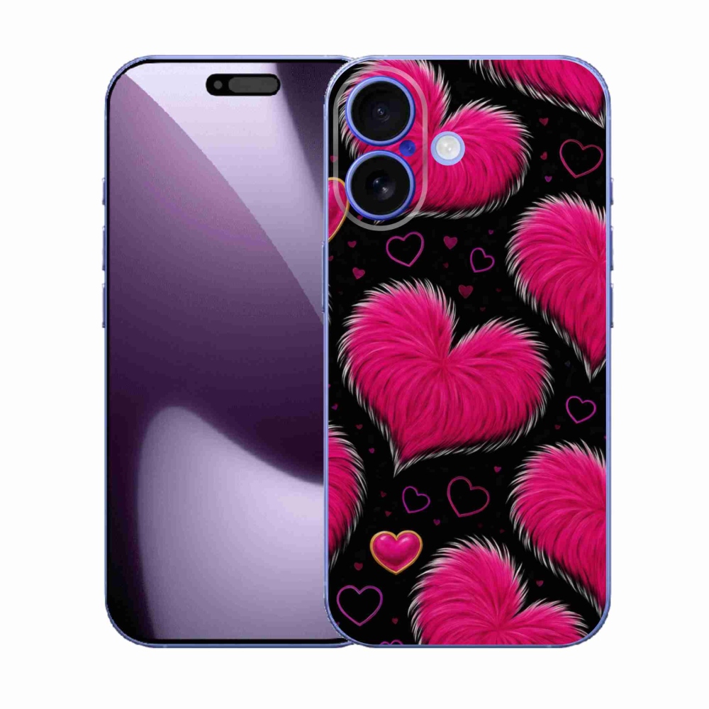 Gél borítás mmCase iPhone 17 készülékhez - puha szív