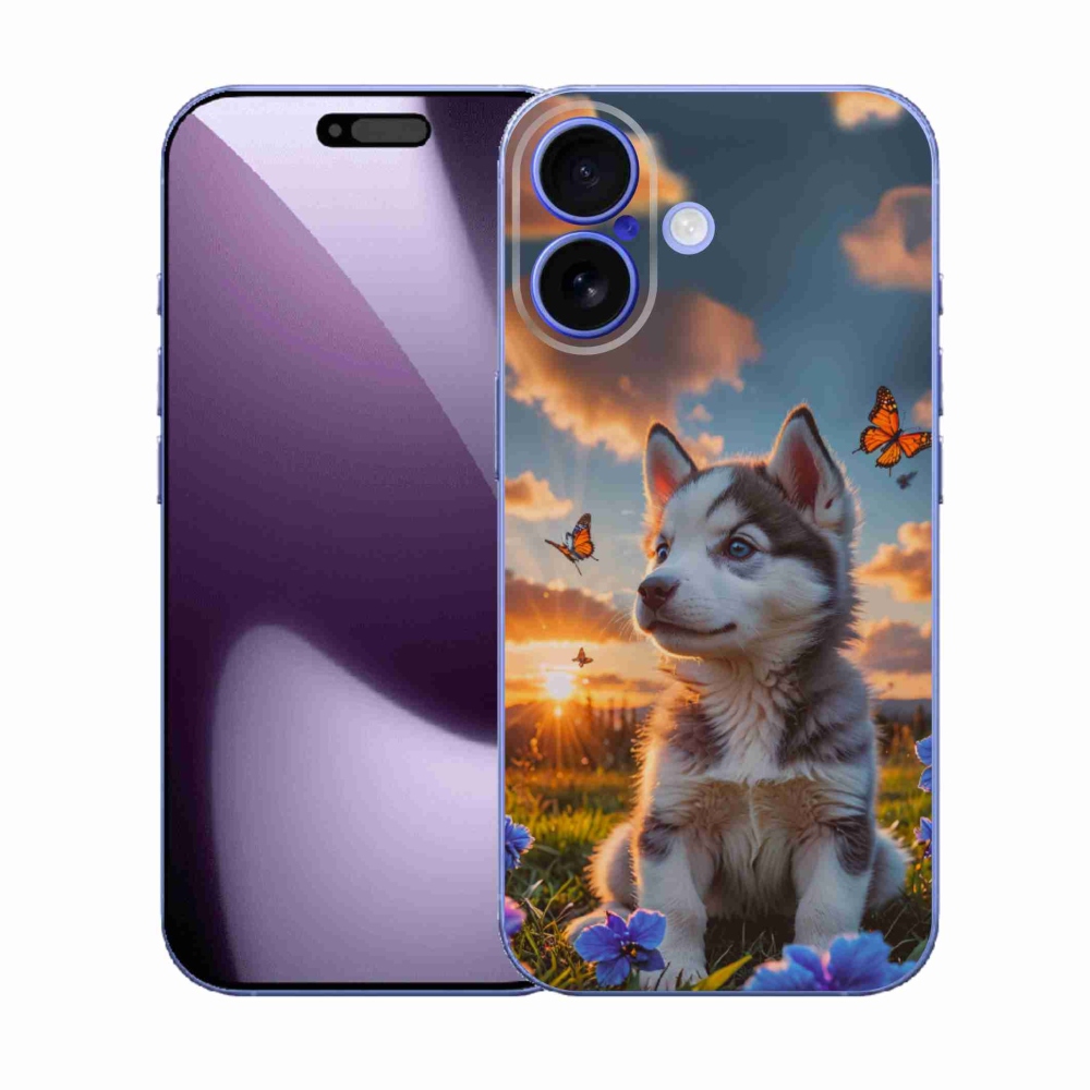 mmCase gél tok az iPhone 17-hez – husky naplementekor