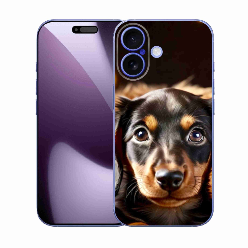 Zselés borítás mmCase iPhone 17 készülékhez - tacskó