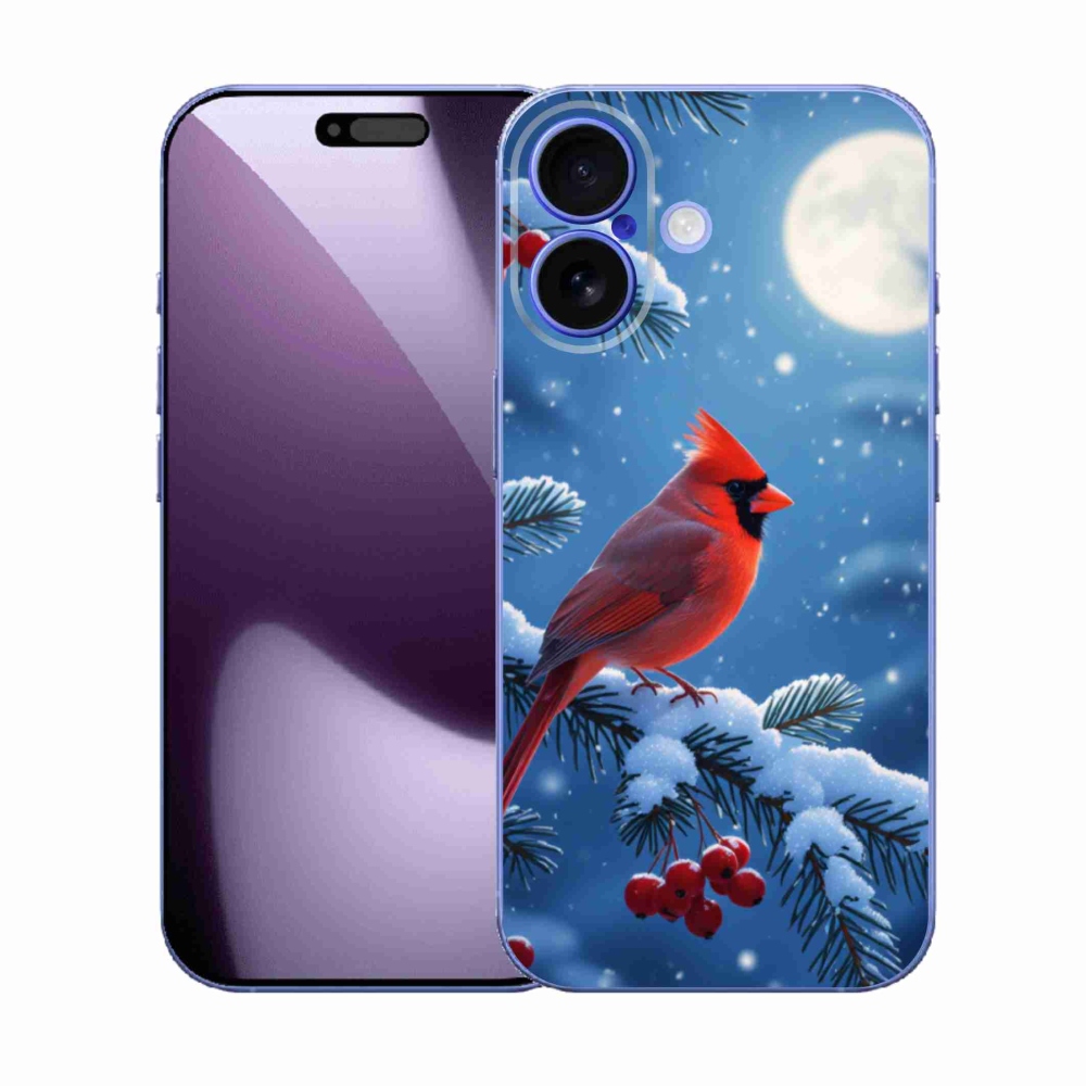 mmCase gél tok az iPhone 17-hez – bíborvörös
