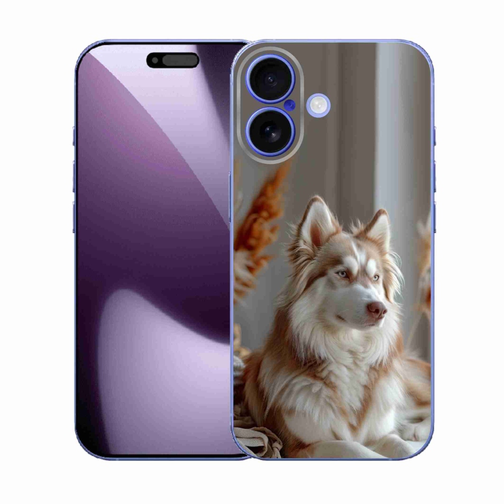 mmCase gél tok az iPhone 17-hez – nyugodt szibériai husky