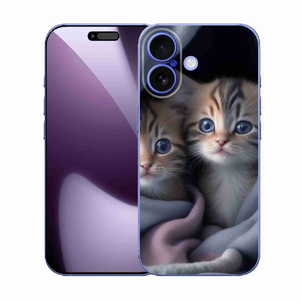 Zselés borítás mmCase iPhone 17 készülékhez - cat duo 2