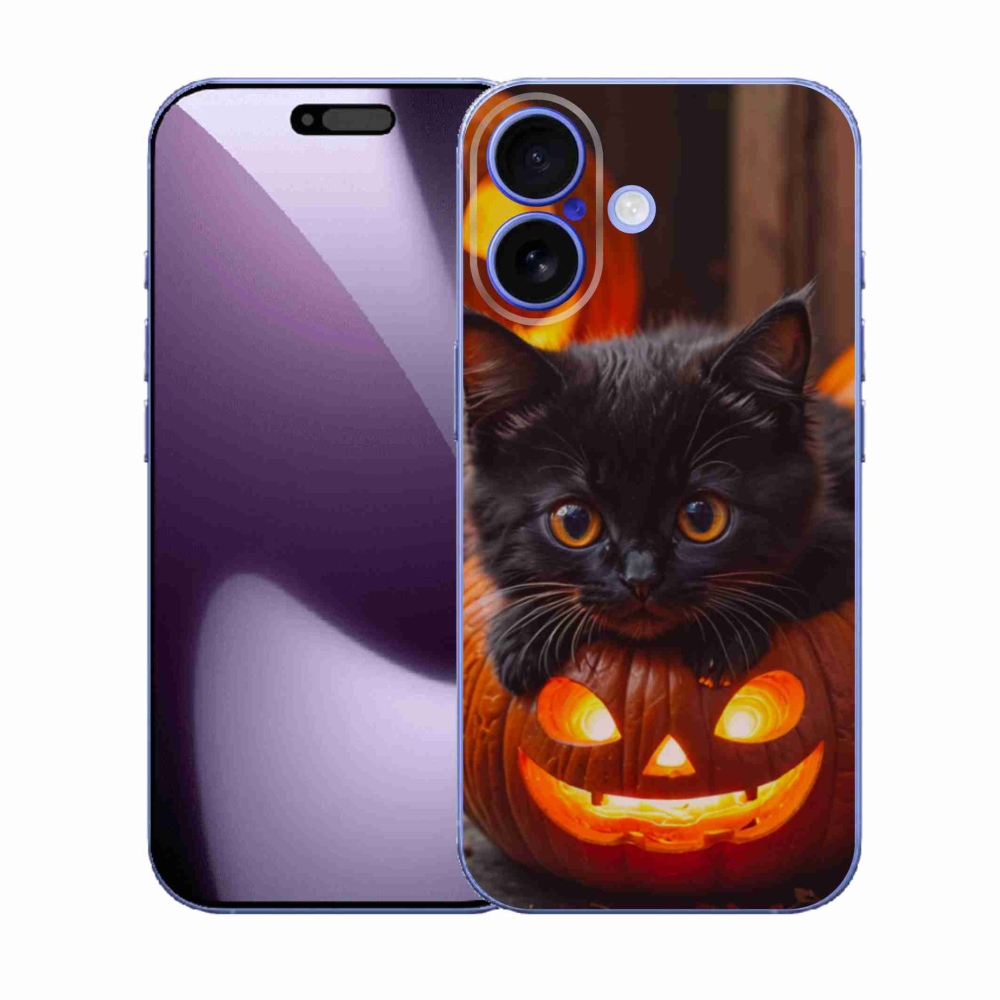 Zselés borítás mmCase iPhone 17 készülékhez - cica és tök