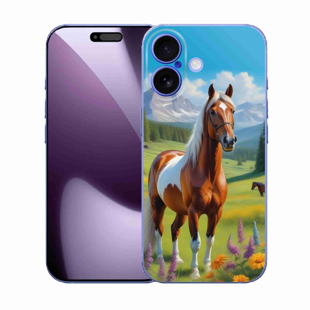 mmCase gél tok az iPhone 17-hez – ló a réten