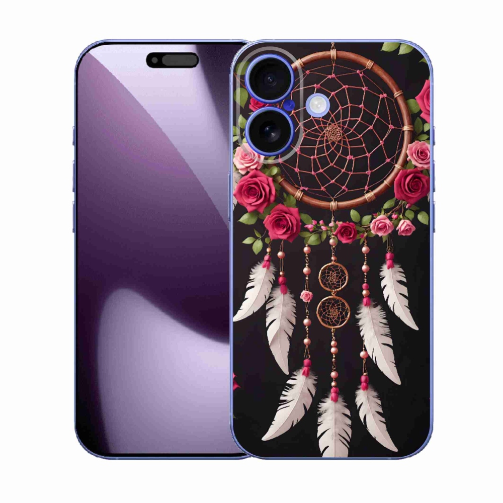 mmCase gél tok az iPhone 17-hez – álomfogó rózsákkal
