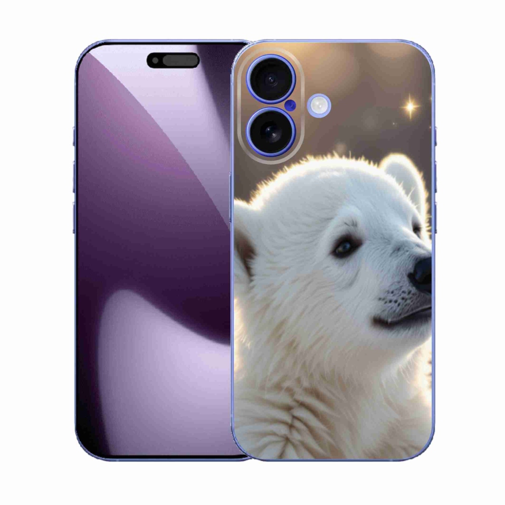 Zselés borítás mmCase iPhone 17 készülékhez - jegesmedve