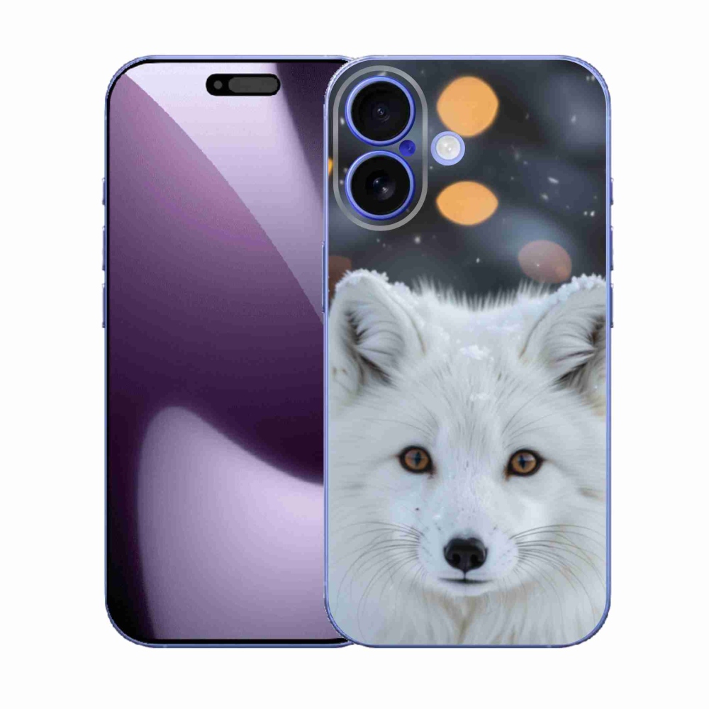 Zselés borítás mmCase iPhone 17 készülékhez - polár róka