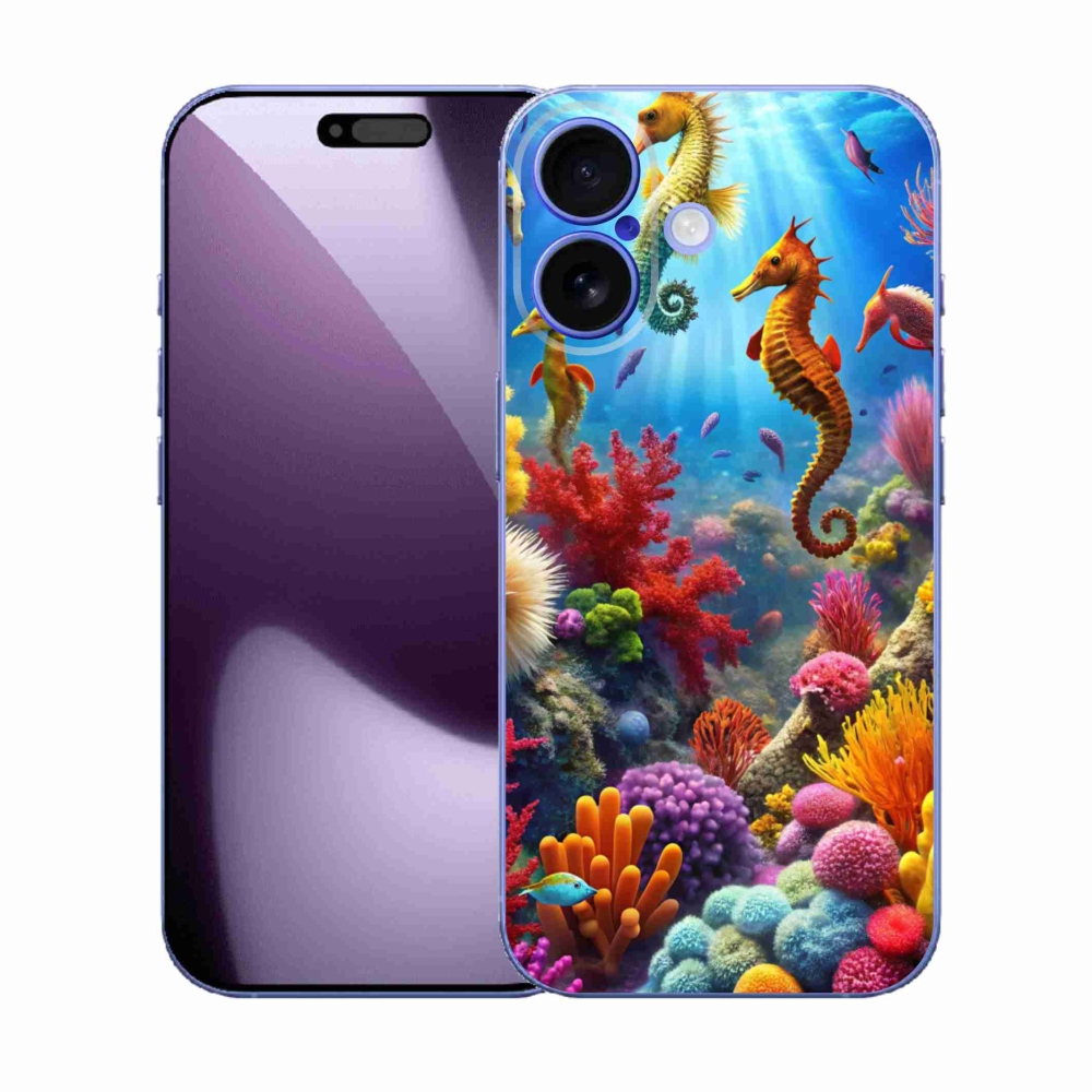 Zselés borítás mmCase iPhone 17 készülékhez - Sea World 3