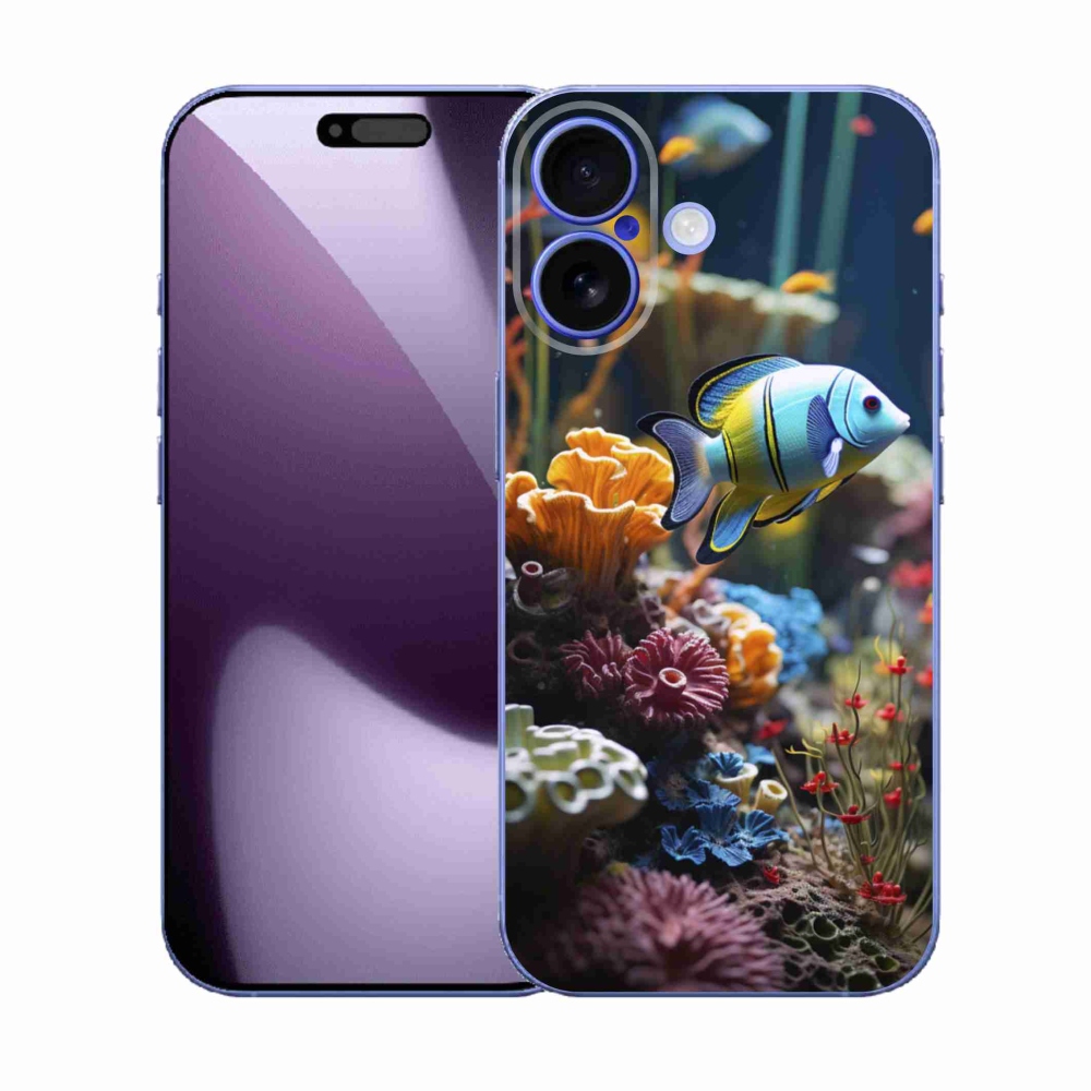 Zselés borítás mmCase iPhone 17 készülékhez - Sea World 5