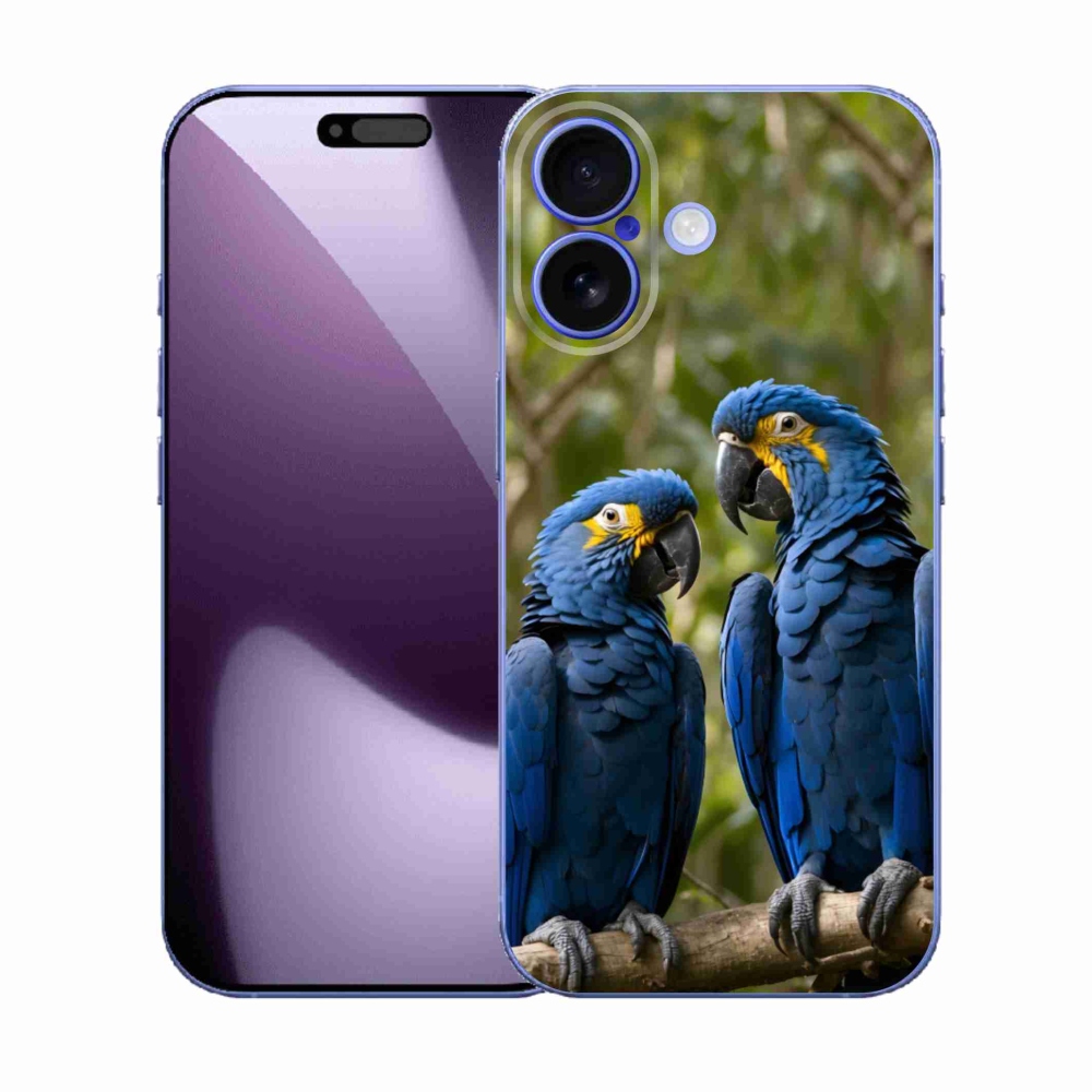 mmCase gél tok az iPhone 17-hez – papagáj-duó