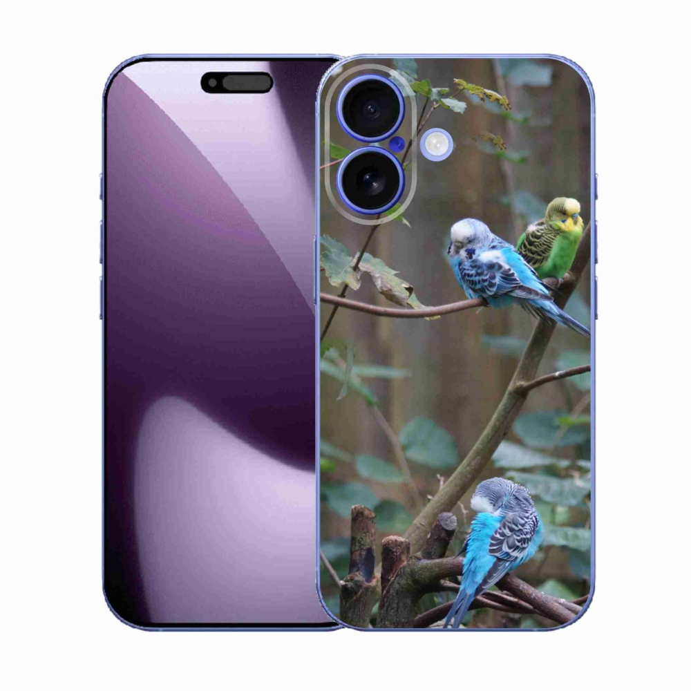 mmCase gél tok az iPhone 17-hez – papagájok egy ágon