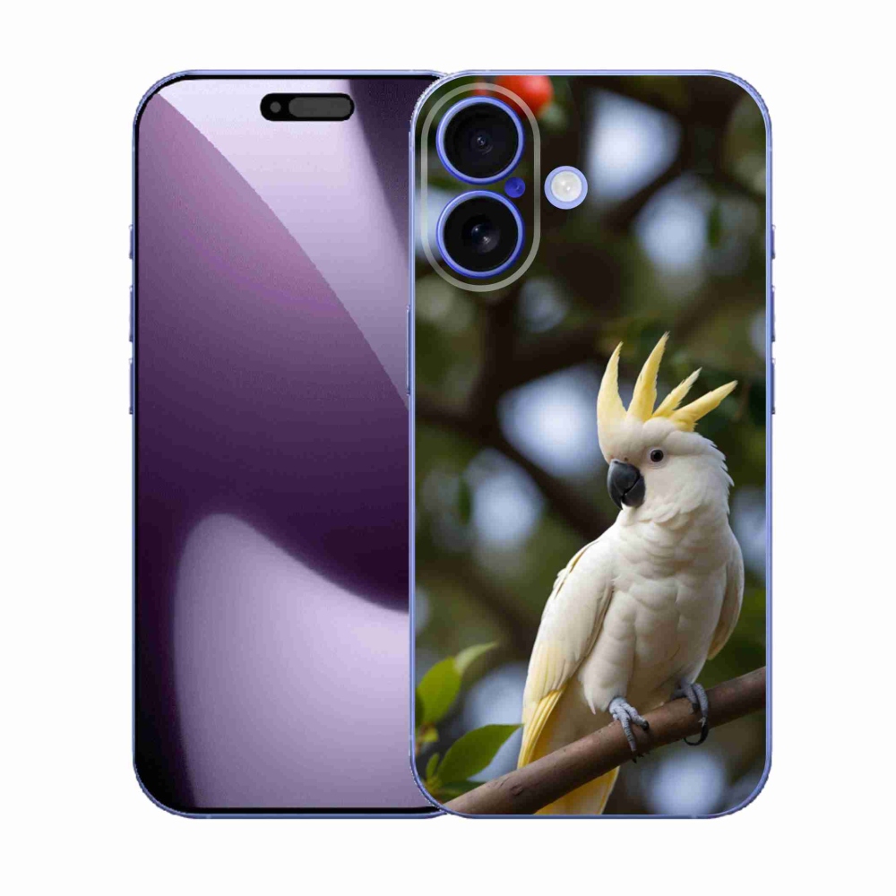 mmCase gél tok az iPhone 17-hez – kakadu papagáj 3