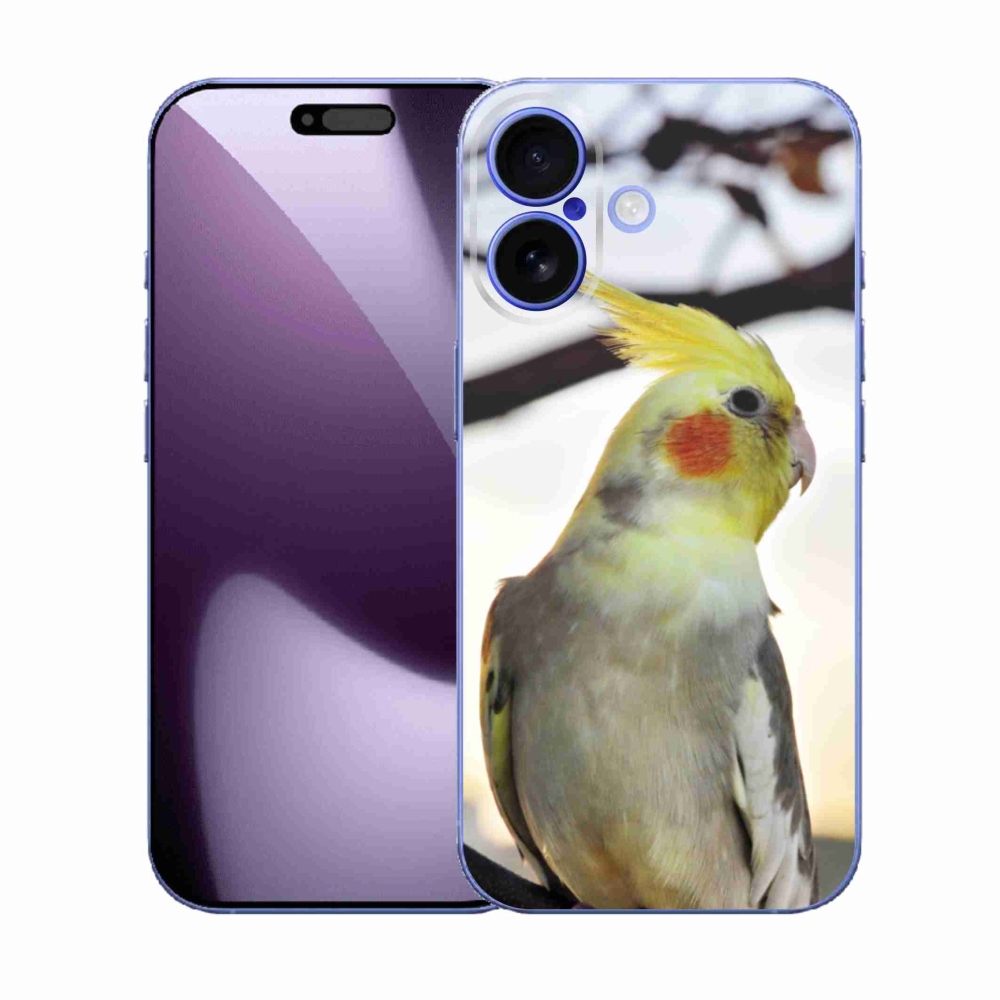 Zselés borítás mmCase iPhone 17 készülékhez - papagáj korela