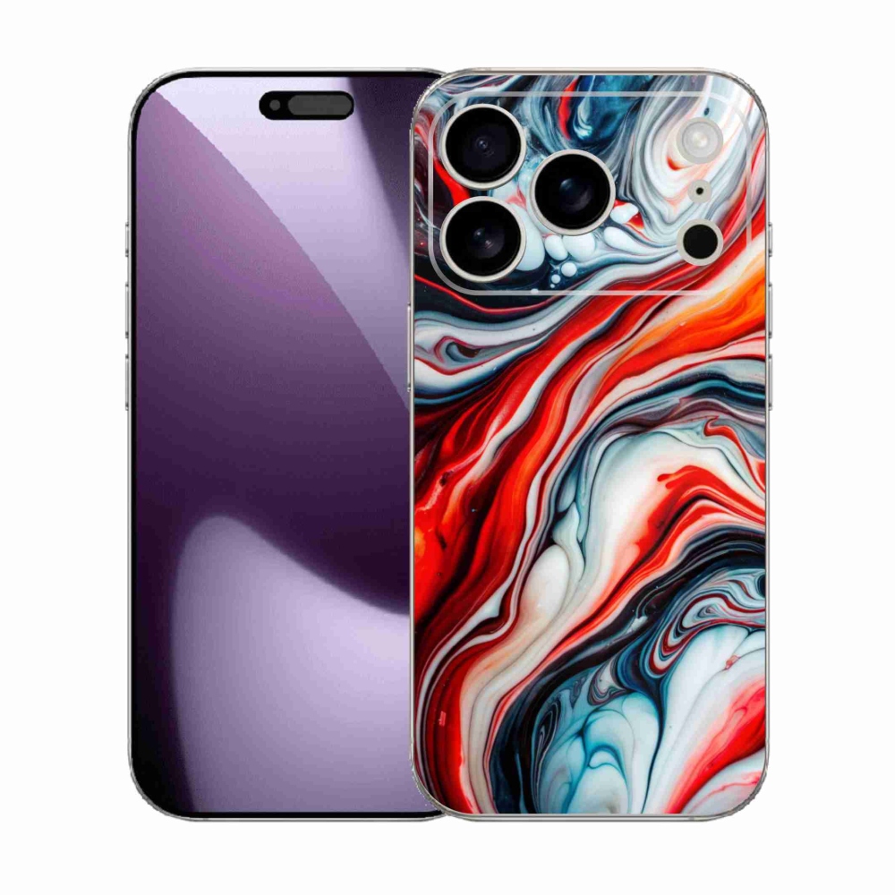 Zselés borítás mmCase iPhone 17 Pro készülékhez - absztrakt motívum 63