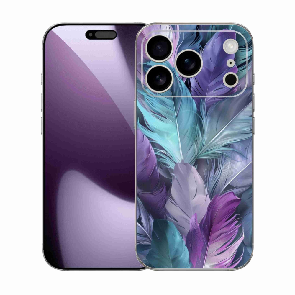 Zselés borítás mmCase iPhone 17 Pro készülékhez - színes toll 2